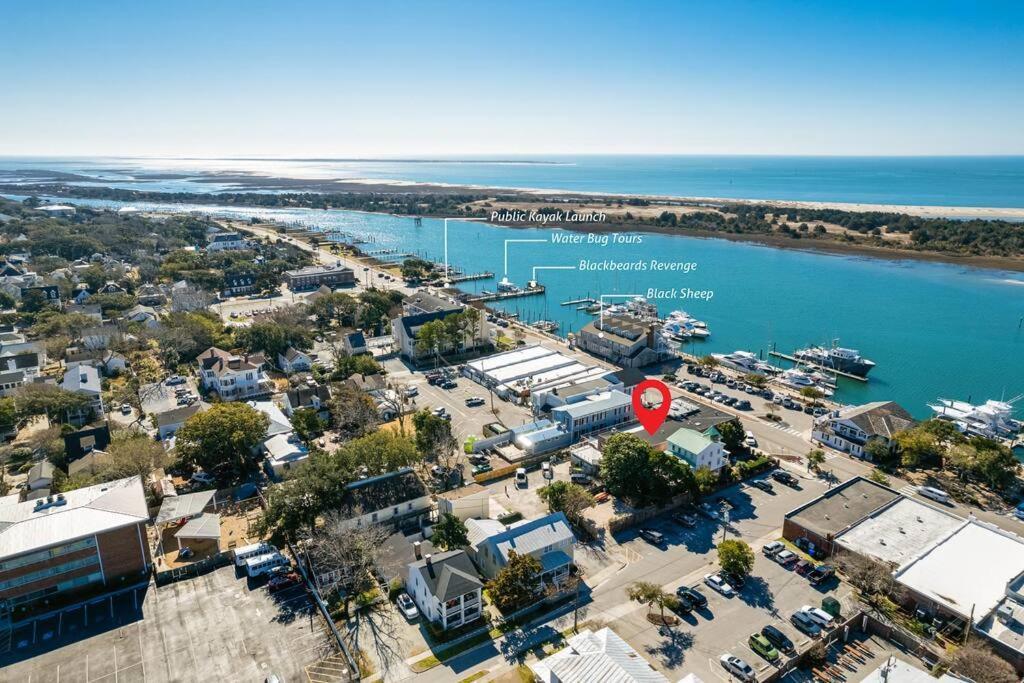 Why Knot Getaway...Rooftop With Waterview! Unit D Beaufort Extérieur photo