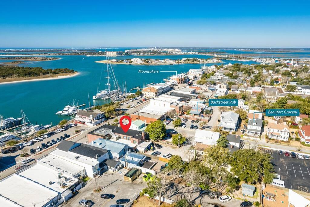 Why Knot Getaway...Rooftop With Waterview! Unit D Beaufort Extérieur photo